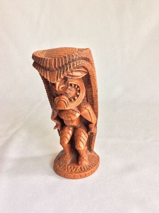 KU Polynesian God of Strength. Made in Hawaii. 6" H.