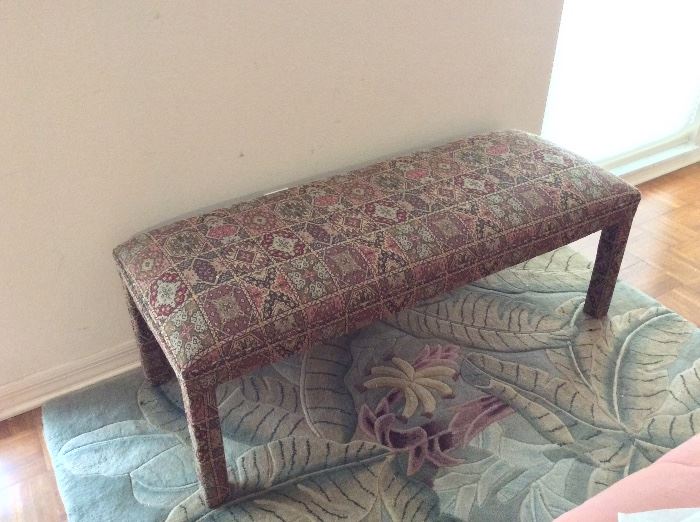 Upholstered Bench, 48" L.