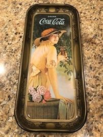 coca cola serving tray 