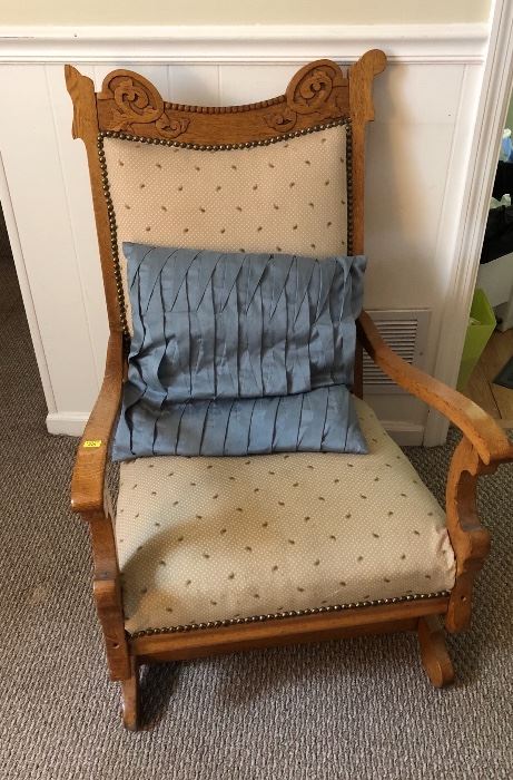 Antique rocker (springs need replaced)