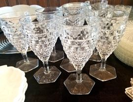 American Fostoria Goblets