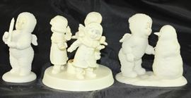 Dept 56 Snowbaby:  "Just One Little Candle, "Little Miracles" Snow Angel Candle Holder" &  "Why Don't You Talk to Me"