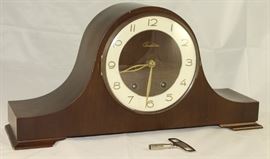 Tradition Time & Strike Hump Back Mantle Clock (1960's)