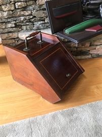 Antique coal bin