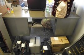 Vintage metal desk.  Great condition.