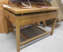 Mid-century modern end table.