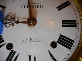 French Hand Painted. Time, Chimes