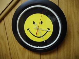 Smiley Face Wall Clock