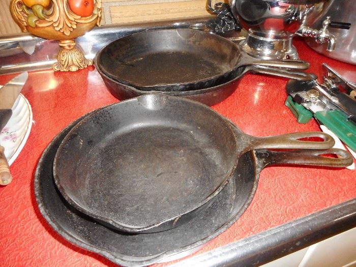 Wagner Ware Cast Iron Skillets