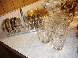 Mid Century Coasters/Caddy