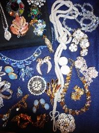 Gorgeous 50's-60's Costume Jewelry 