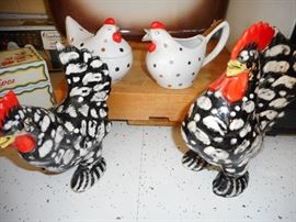 Vintage Roosters