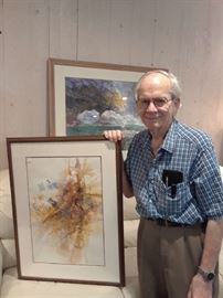 Clay McGaughy with art