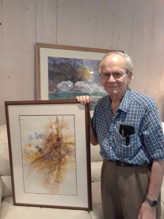 Clay McGaughy with art