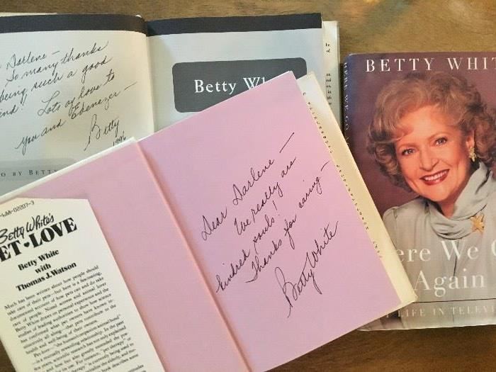 Betty White Autographs 