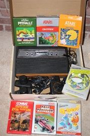 Atari Games Including Pac-man, Combat, Frogger, Centipede, Pitfall, and more