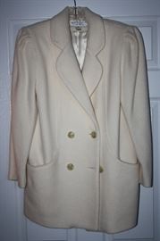 Beautiful Bert Newman Ladies Coat Silk Lined