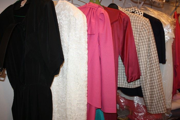 Large selection of ladies cloths as well