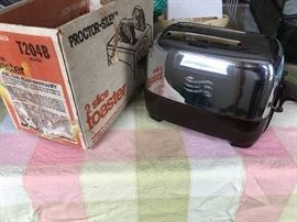 Antique toaster