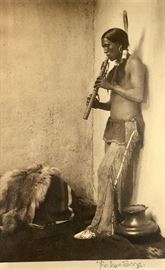 Sgd. Karl Moon Native American Photo