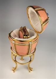 Faberge Style Enamel Egg