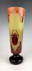 Le Verre Francais "Charder" Vase