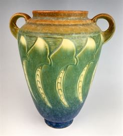 Roseville Blue Falline Vase