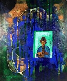 Yankel Ginzburg Oil Painting