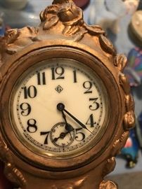 Nice Brass Gilbert Clock
