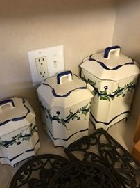 Portugese Canisters