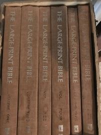 Vintage Bible Set