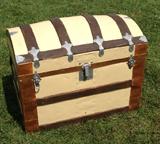 restored steamer trunk, great decorator piece