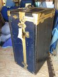 The Best Costumer Luggage Steamer Trunk we've seen in a long time, like new condition and nearly 100 years old from a Troy New York estate. Look at the other photo  for interior picture