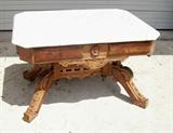 victorian marble top table