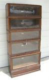 one of several stacking lawyers barrister bookcases