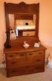 antique oak dresser
