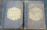 large assortment of antique books