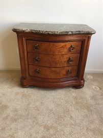 Thomasville British Gentry collection Marble top chest