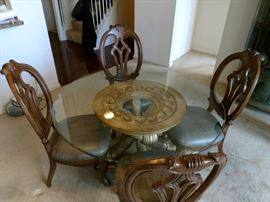 Thomasville Hemingway collection dining table and chairs