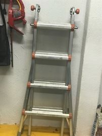 Little Giant ladder and accessories.