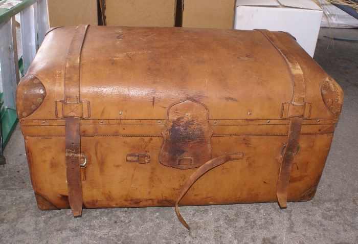 Leather Antique Trunk