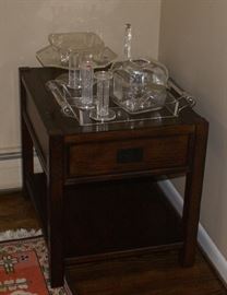 Dark Walnut End Table 