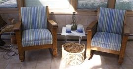 Mission Oak Era Rocking Chairs 