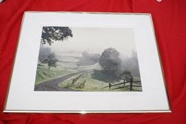 Framed Rural Country Image by Paul Minteclero