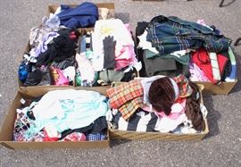 Box Lots of New & Vintage Clothing