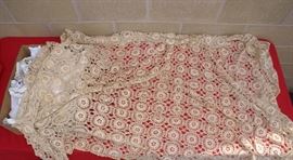 Vintage Lace Table Clothes
