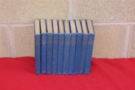 10 of The Worlds 1000 Best Poems dated 1929 Hard Cover Books 