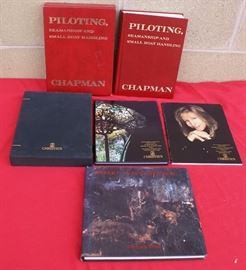 Piloting Boats Steam Ships & Small Boat Handling, Christies Auction Catalog of Barbra Streisand  Decorative and Fine Arts & Memorabilla,  Robert Rauschenberg Book on the Early 1950's