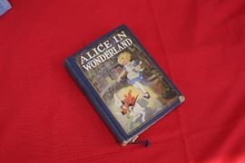 1923 Alice in Wonderland Hard Cover Book