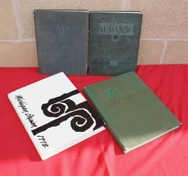 1931 1932 1940 & 1972 Year Books